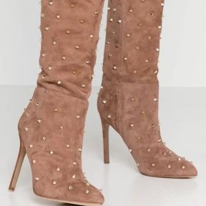 Sam Edelman Waylyn Brown Suede Boots